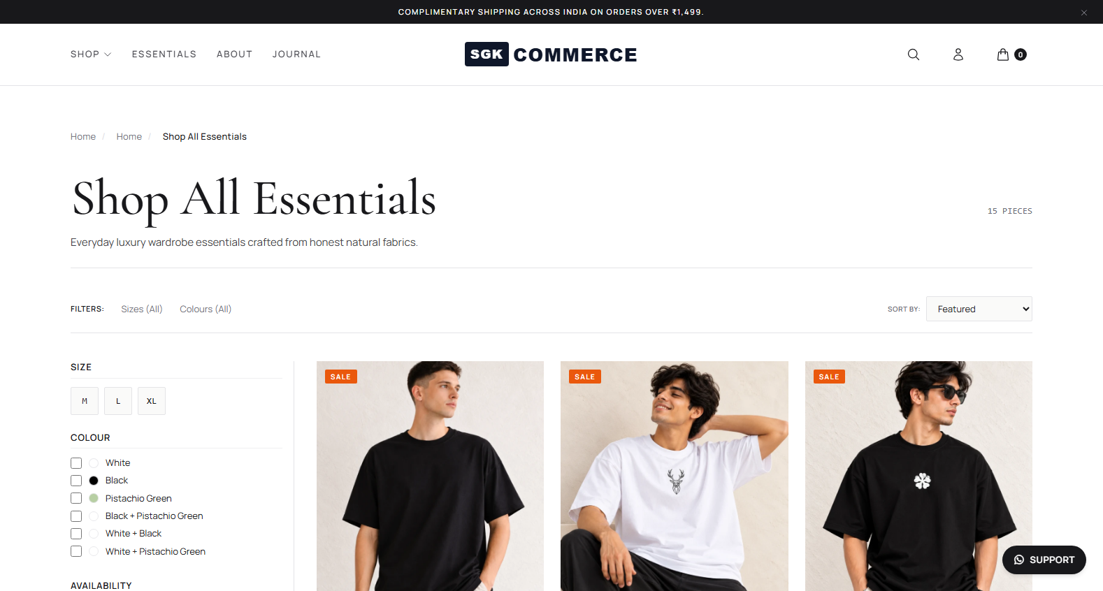 Product Catalog & Collections